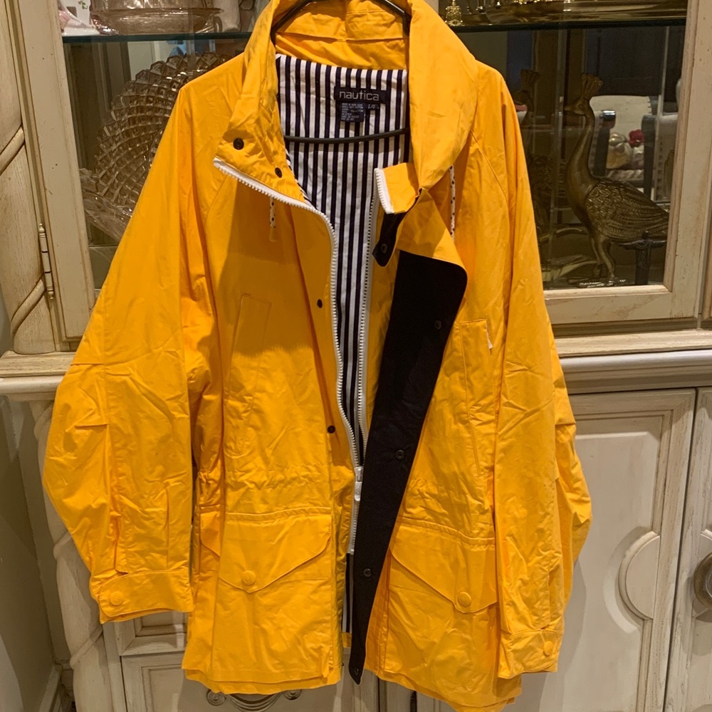 Nautica Vibrant Yellow Windbreaker